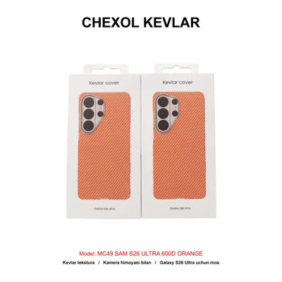 CHEXOL KEVLAR MC49 SAM S26 ULTRA 600D ORANGE