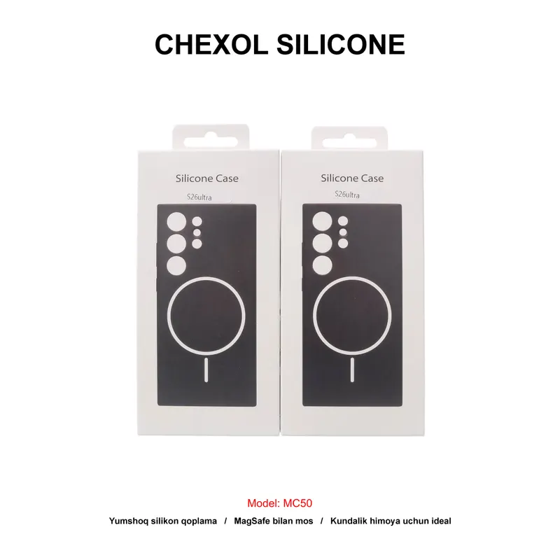 CHEXOL SILICONE MAGSAFE MC50 SAM S26 ULTRA BLACK