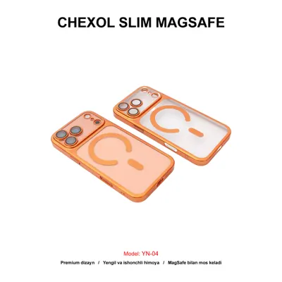 CHEXOL PC SLIM MAGSAFE YN-04 IP17 PRO ORANGE