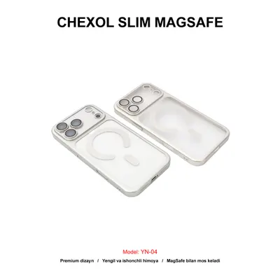 CHEXOL PC SLIM MAGSAFE YN-04 IP17 PRO SILVER