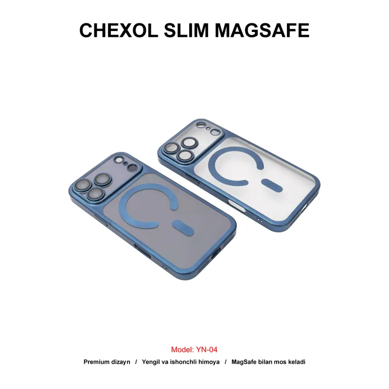 CHEXOL PC SLIM MAGSAFE YN-04 IP17 PRO MAX BLUE