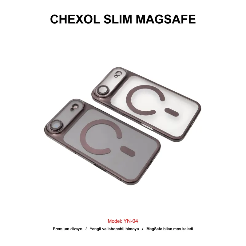 CHEXOL PC SLIM MAGSAFE YN-04 IP17 AIR BLACK