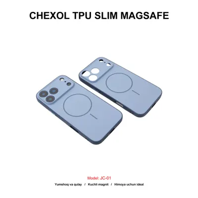 CHEXOL TPU SLIM MAGSAFE JC-01 IP17 PRO BLUE