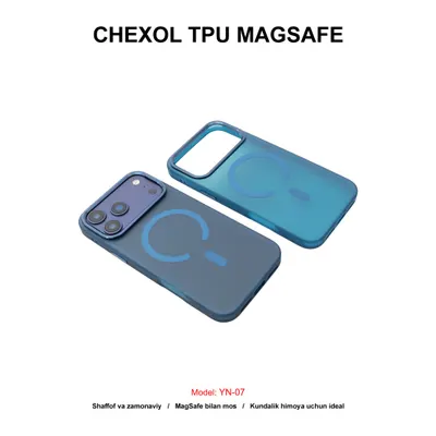 CHEXOL TPU MAGSAFE FN04 IP17 PRO BLUE