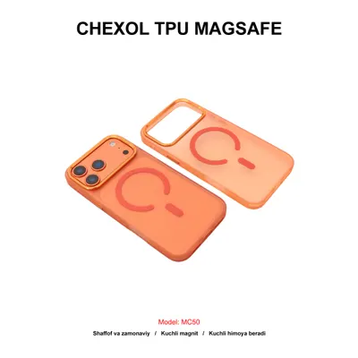 CHEXOL TPU MAGSAFE FN04 IP17 PRO ORANGE