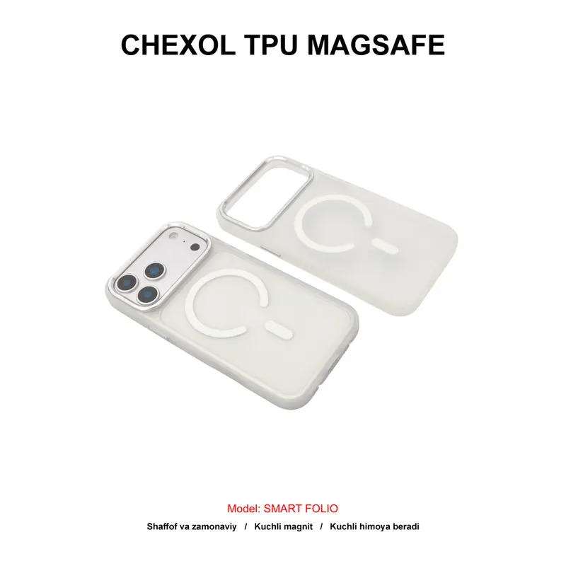 CHEXOL TPU MAGSAFE FN04 IP17 PRO WHITE