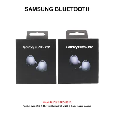 BLUETOOTH SAMSUNG BUDS 2 PRO R510 BLACK