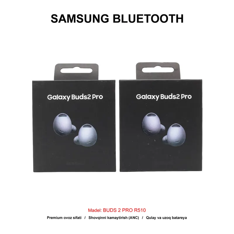 BLUETOOTH SAMSUNG BUDS 2 PRO R510 BLACK