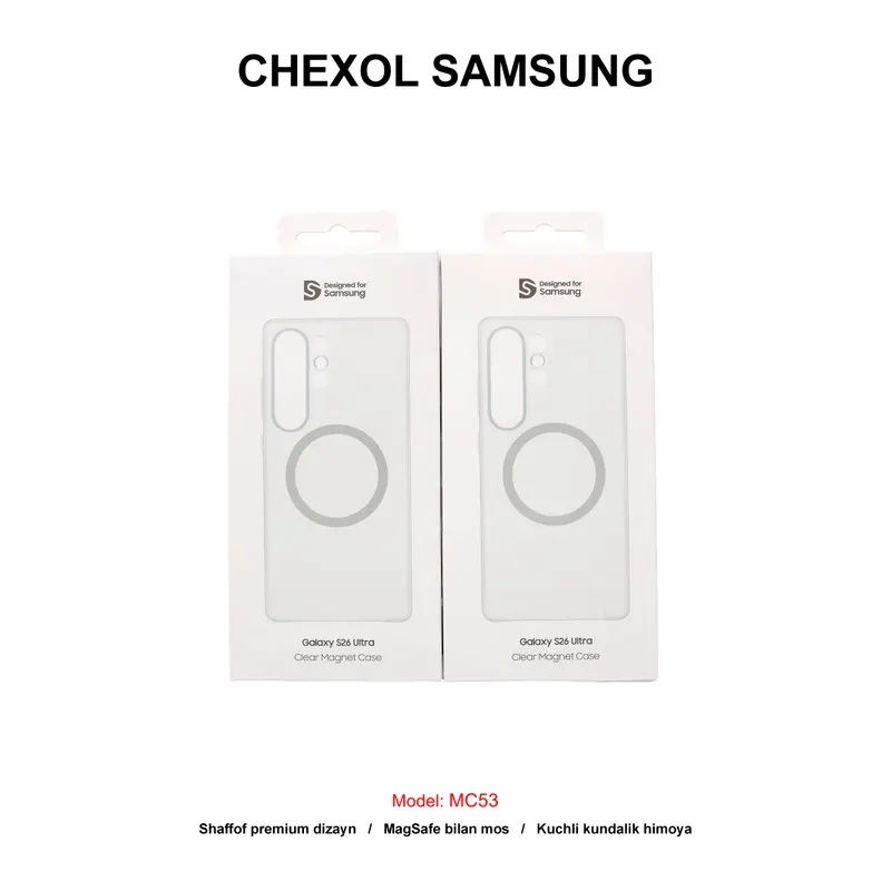 CHEXOL SAMSUNG CLEAR MAGNET MC53 SAM S26 ULTRA