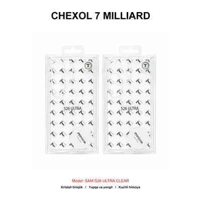 CHEXOL 7 MILLIARD SAM S26 ULTRA CLEAR
