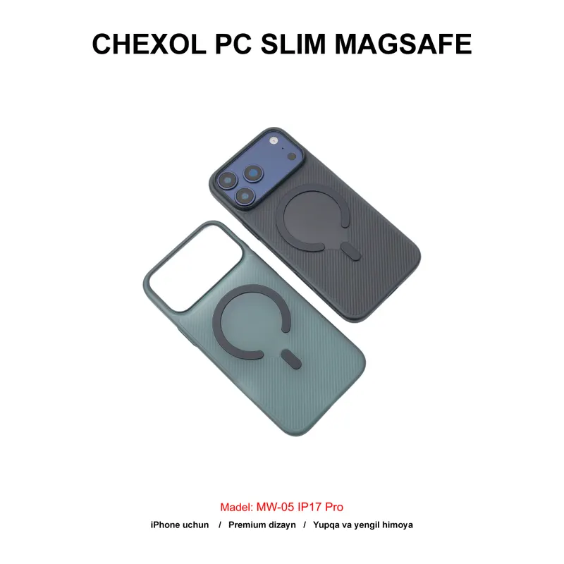CHEXOL PC SLIM MAGSAFE MW-05 IP17 PRO BLUE