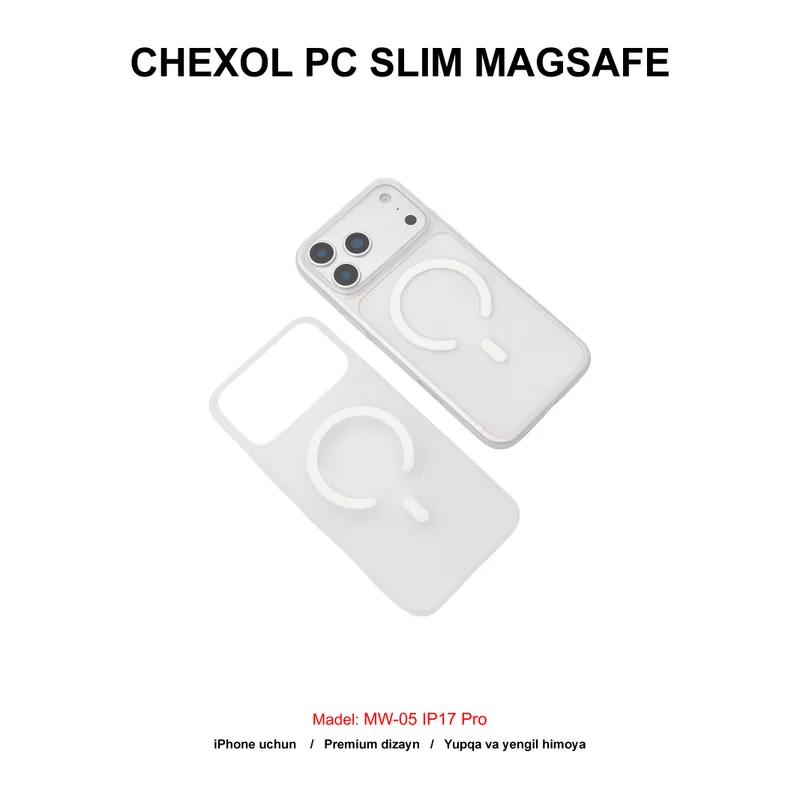 CHEXOL PC SLIM MAGSAFE MW-05 IP17 PRO CLEAR