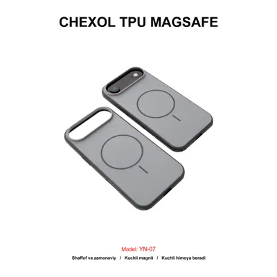 CHEXOL TPU MAGSAFE YN-09 IP17 AIR BLACK