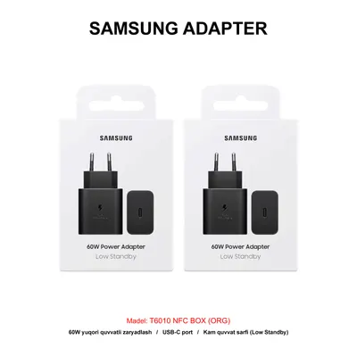 ADAPTER SAMSUNG T6010 NFC BOX (ORG) BLACK
