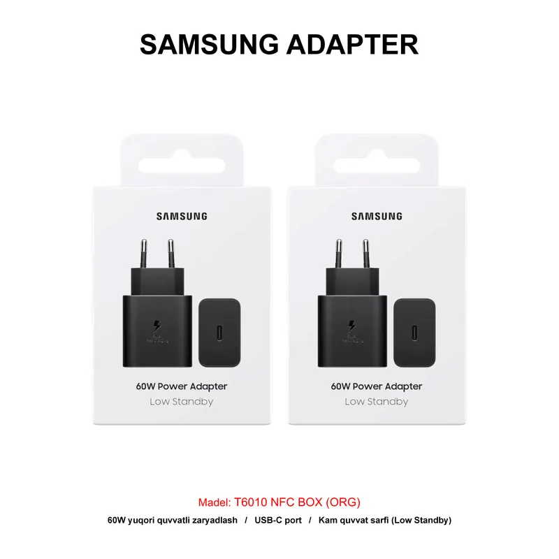 ADAPTER SAMSUNG T6010 NFC BOX (ORG) BLACK