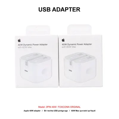 ADAPTER 3PIN 40W (FOXCONN ORIGINAL)