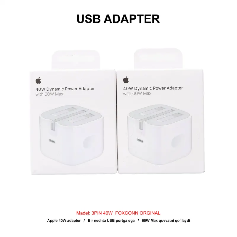 ADAPTER 3PIN 40W (FOXCONN ORIGINAL)