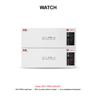 WATCH HK11 PRO-A BLACK