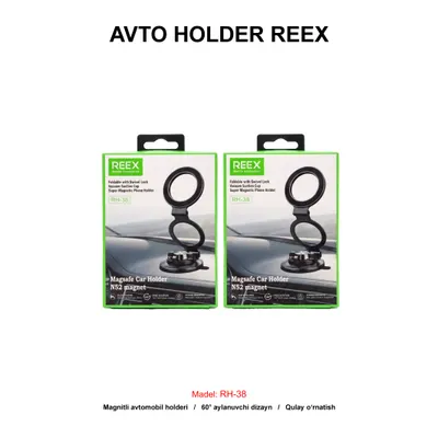 AVTO HOLDER REEX RH-38 BLACK