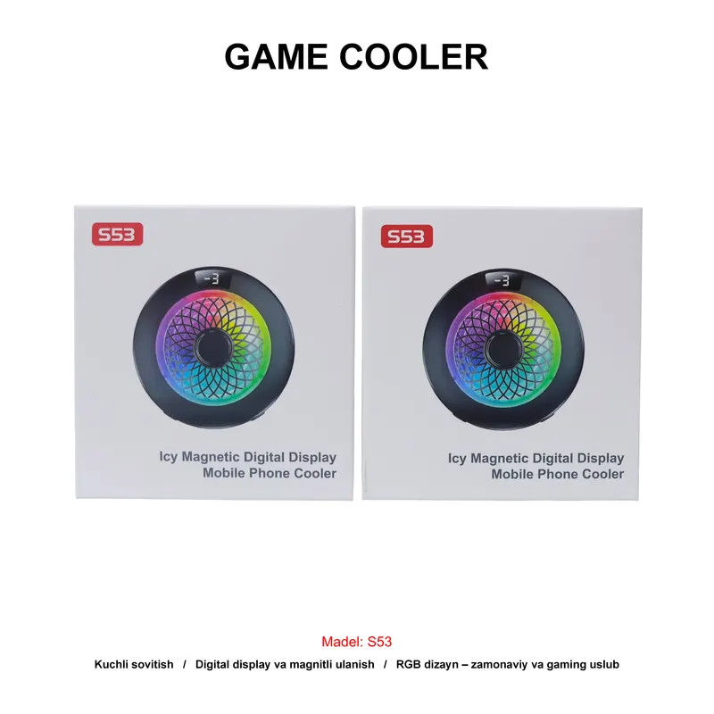 GAME COOLER S53 BLACK