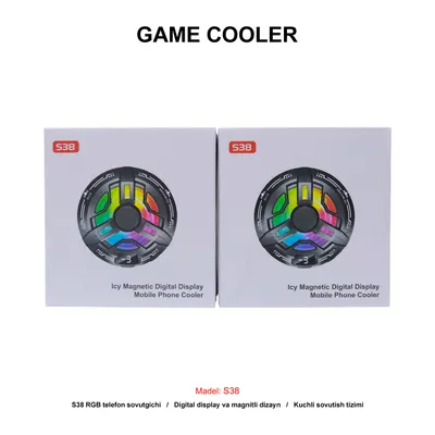 GAME COOLER S38 BLACK