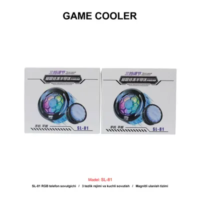 GAME COOLER SL-81 BLACK