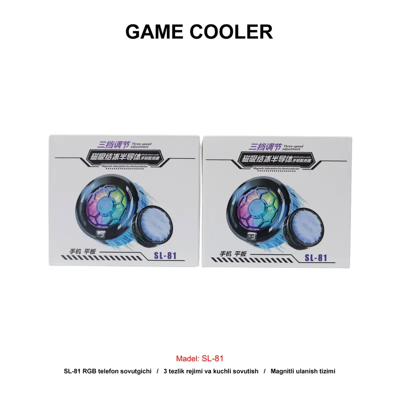GAME COOLER SL-81 BLACK