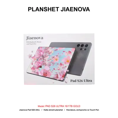 PLANSHET JIAENOVA PAD S26 ULTRA 16/1TB GOLD
