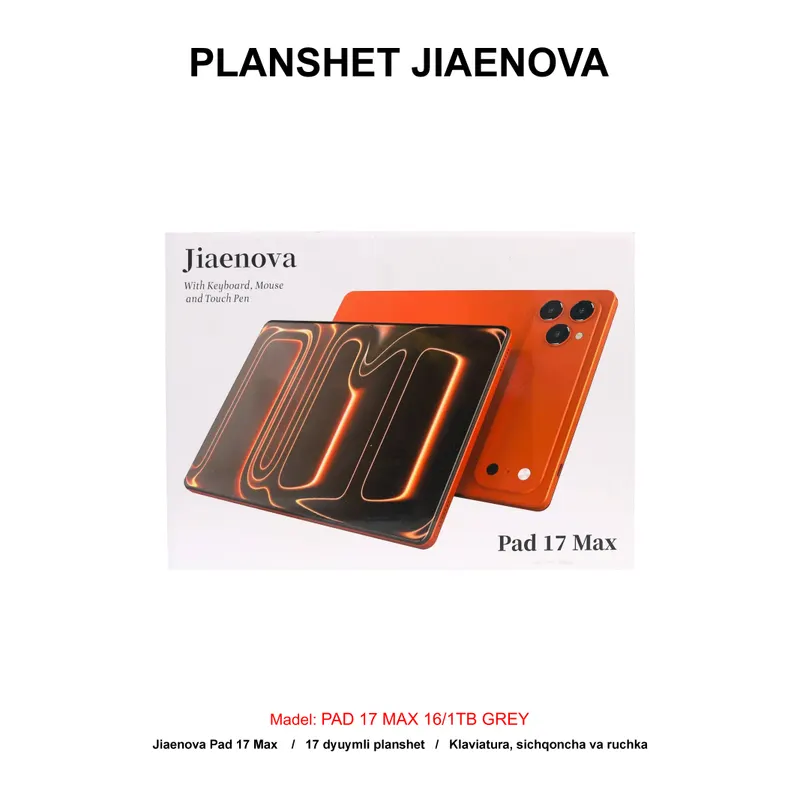 PLANSHET JIAENOVA PAD 17 MAX 16/1TB ORANGE