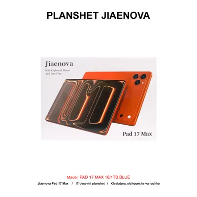 PLANSHET JIAENOVA PAD 17 MAX 16/1TB BLUE