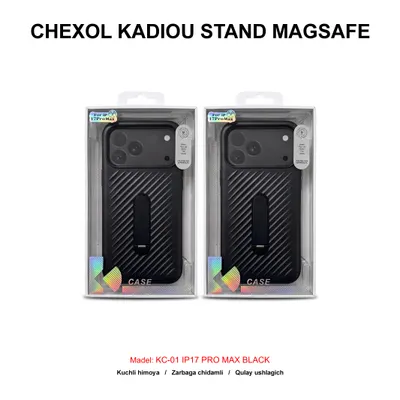 CHEXOL KADIOU STAND MAGSAFE KC-01 IP17 PRO MAX BLACK