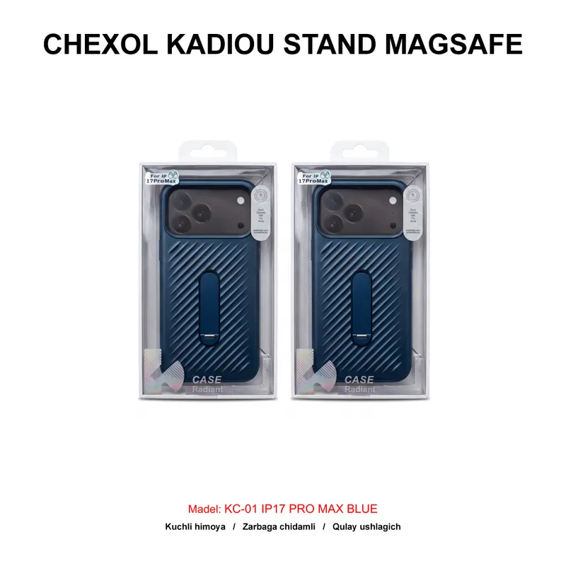 CHEXOL KADIOU STAND MAGSAFE KC-01 IP17 PRO MAX BLUE