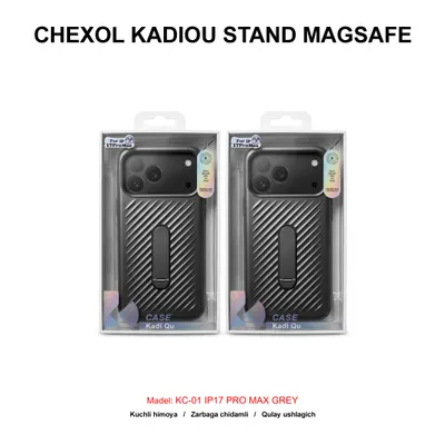 CHEXOL KADIOU STAND MAGSAFE KC-01 IP17 PRO MAX GREY