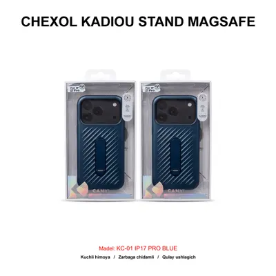 CHEXOL KADIOU STAND MAGSAFE KC-01 IP17 PRO BLUE