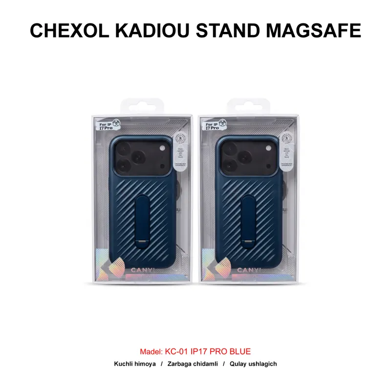 CHEXOL KADIOU STAND MAGSAFE KC-01 IP17 PRO BLUE