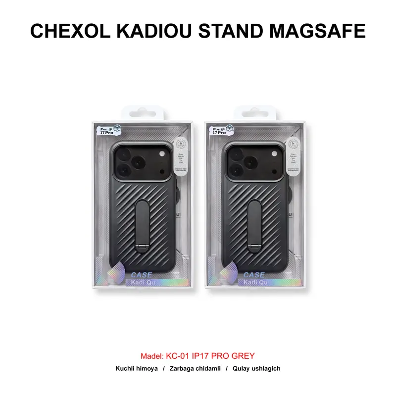 CHEXOL KADIOU STAND MAGSAFE KC-01 IP17 PRO GREY