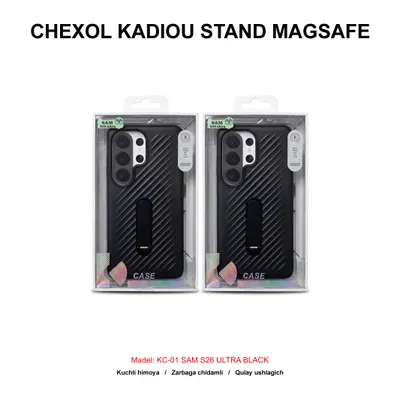 CHEXOL KADIOU STAND MAGSAFE KC-01 SAM S26 ULTRA BLACK