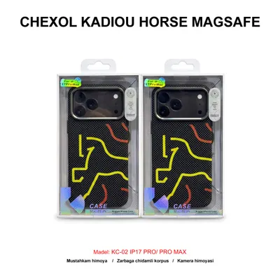 CHEXOL KADIOU HORSE MAGSAFE KC-02 IP17 PRO MAX GREY