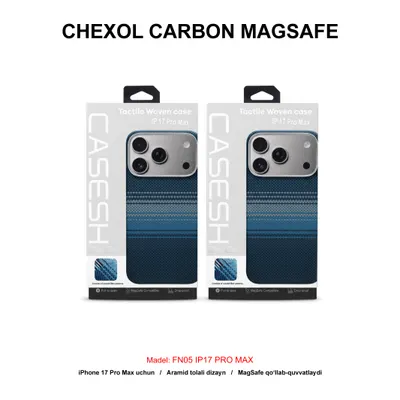 CHEXOL CARBON MAGSAFE FN05 IP17 PRO MAX MOONRISE