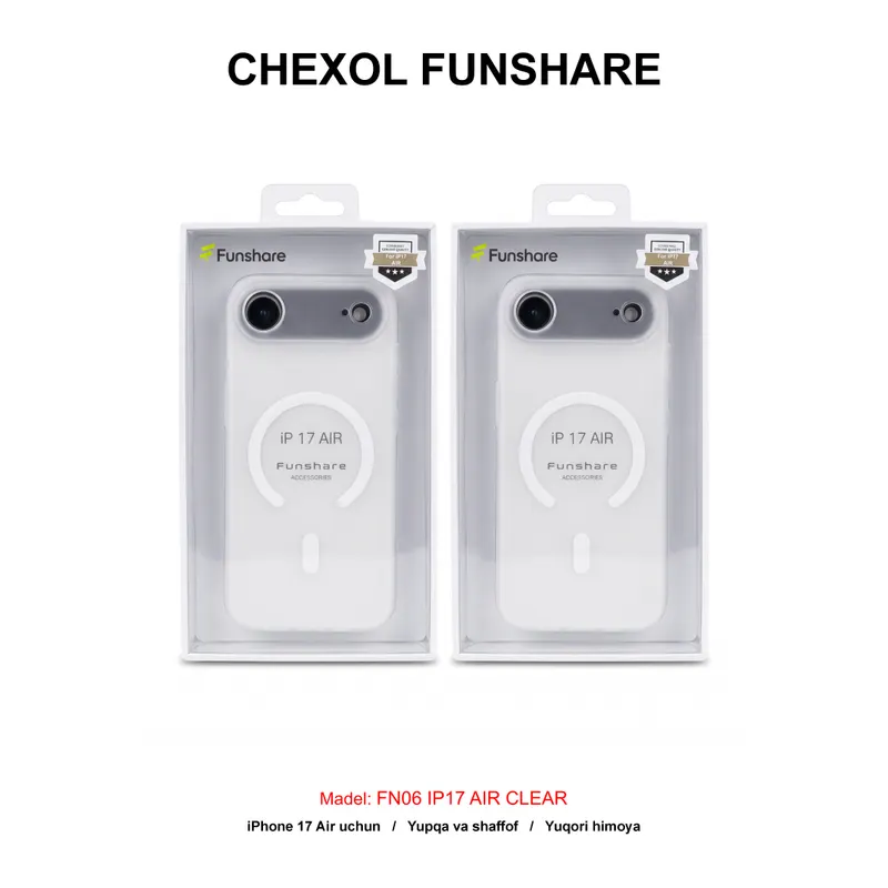 CHEXOL FUNSHARE PC SLIM MAGSAFE FN06 IP17 AIR CLEAR