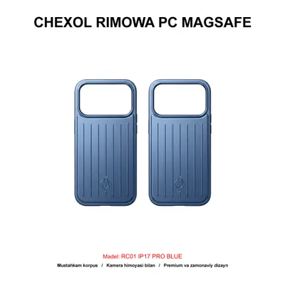 CHEXOL RIMOWA PC MAGSAFE RC01 IP17 PRO BLUE