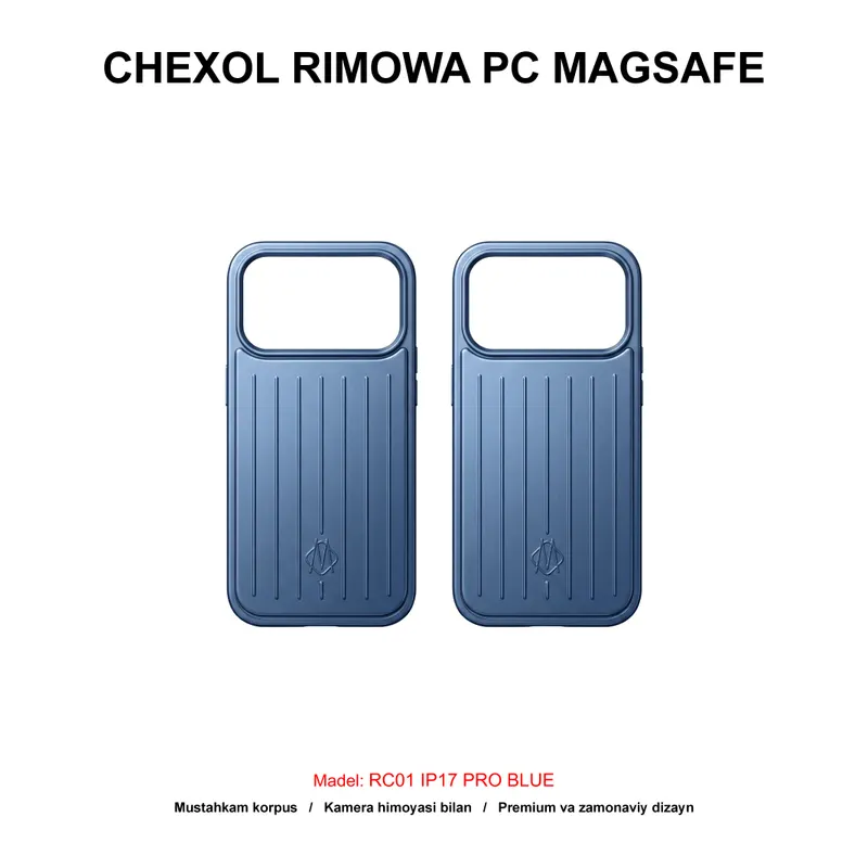 CHEXOL RIMOWA PC MAGSAFE RC01 IP17 PRO BLUE