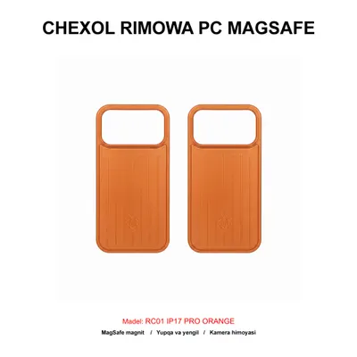 CHEXOL RIMOWA PC MAGSAFE RC01 IP17 PRO ORANGE