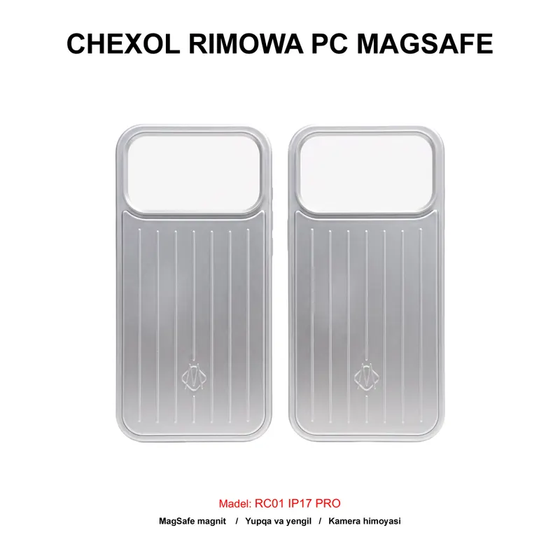 CHEXOL RIMOWA PC MAGSAFE RC01 IP17 PRO SILVER
