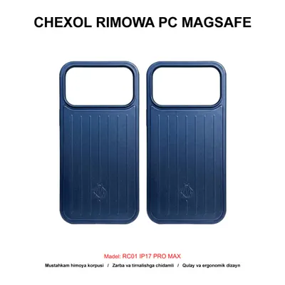 CHEXOL RIMOWA PC MAGSAFE RC01 IP17 PRO MAX BLUE