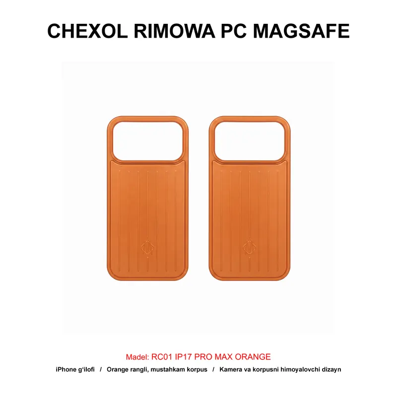 CHEXOL RIMOWA PC MAGSAFE RC01 IP17 PRO MAX ORANGE