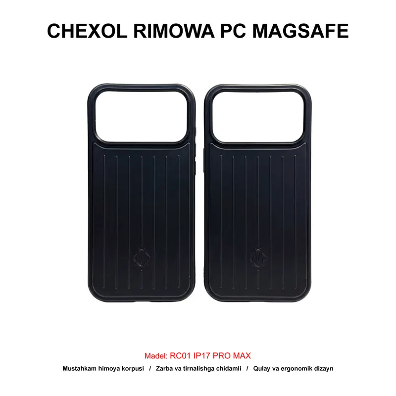 CHEXOL RIMOWA PC MAGSAFE RC01 IP17 PRO MAX BLACK