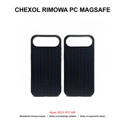 CHEXOL RIMOWA PC MAGSAFE RC01 IP17 AIR BLACK
