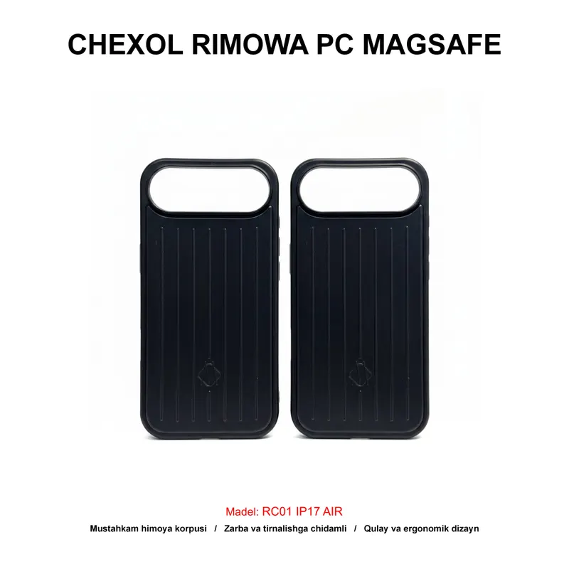 CHEXOL RIMOWA PC MAGSAFE RC01 IP17 AIR BLACK