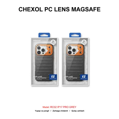 CHEXOL PC LENS MAGSAFE RC02 IP17 PRO GREY